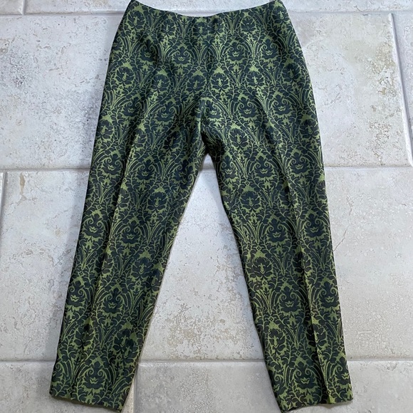 Sigrid Olsen Pants - Sigrid Olsen Silk Floral Chain Women's Pants Sz 8